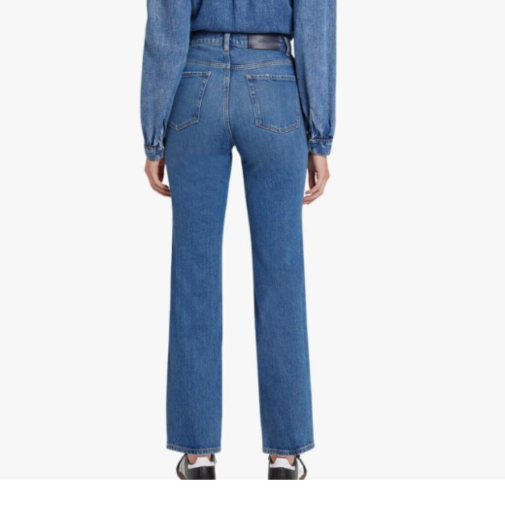 7 For All Mankind Women's Logan Stovepipe Straight Leg Jeans in Explorer - 26